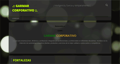 Desktop Screenshot of garmarcorporativo.com